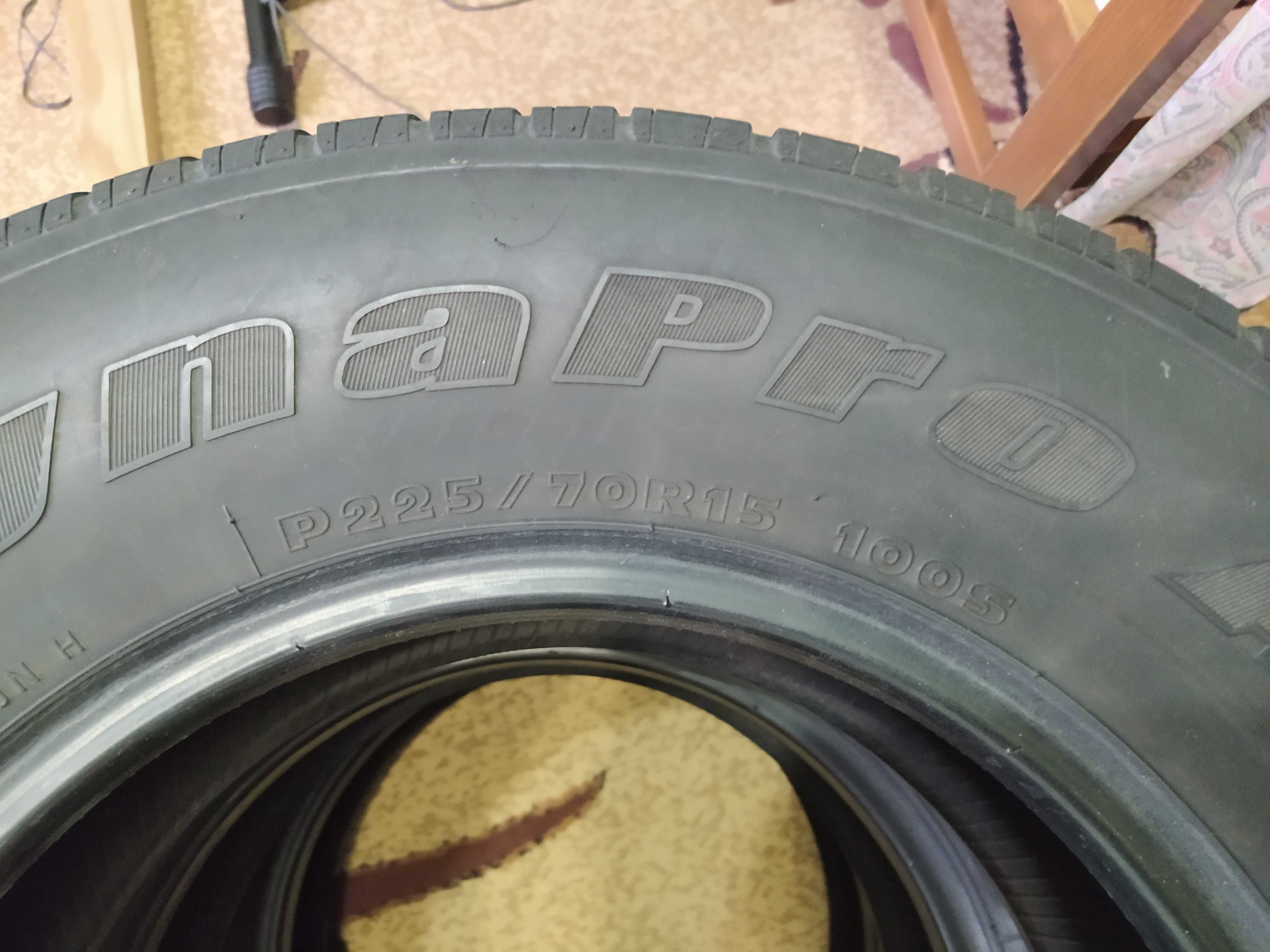 Летняя резина HANKOOK DYNA PRO AS 225/70/15 100S