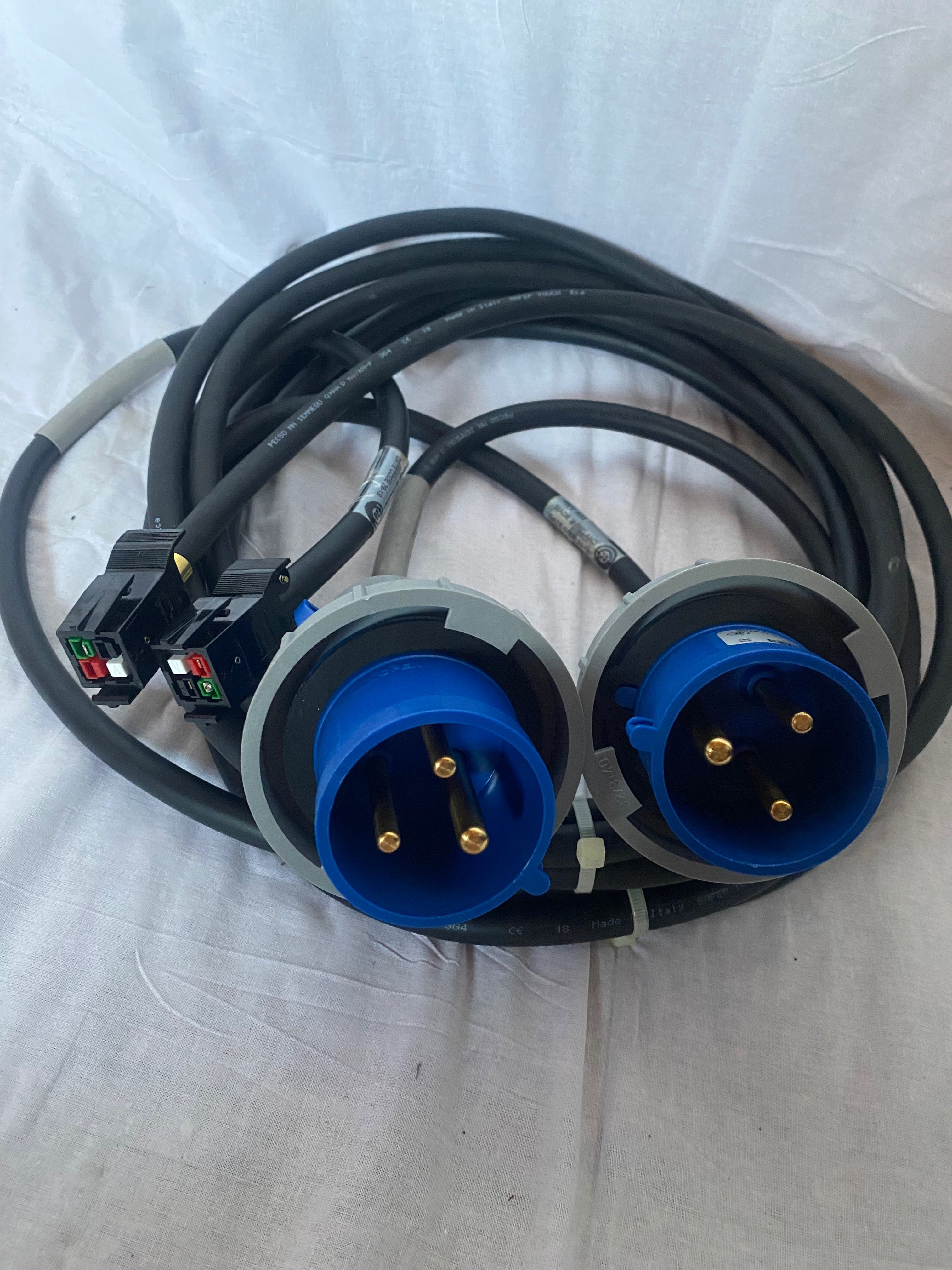 CEE 16A 3600W 3-пинов удължителен кабел.