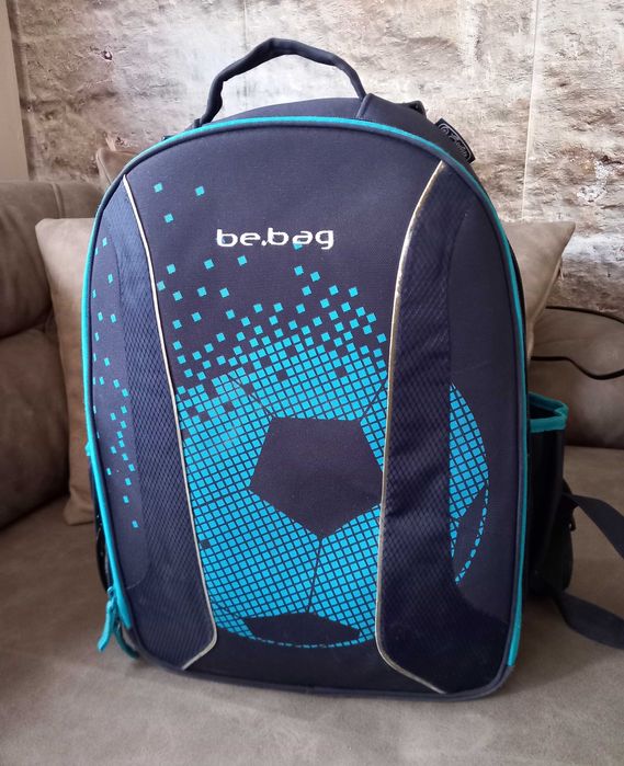 Ученическа раница за момче Herlitz be.bag с твърд гръб и стабилно дъно