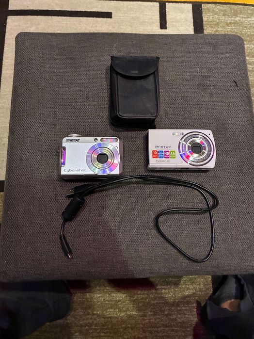 Sony cyber shot & Pentax Optio E80
