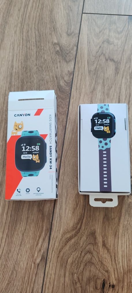 Детски Смарт часовник CANYON SANDY CNE-KW34BL GPS


Този часовник разп