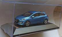 Macheta Hyundai i30 MK2 (GD) albastru  - PremiumX 1/43