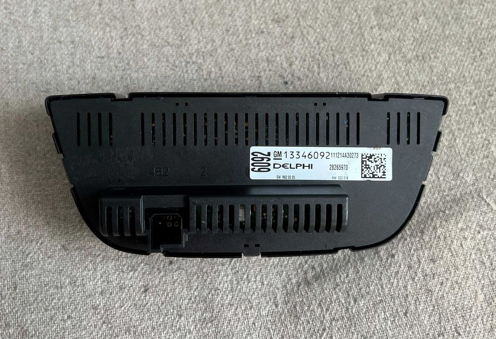 Panou comenzi climatizare Opel Astra J / Zafira C GM13346092 Delphi