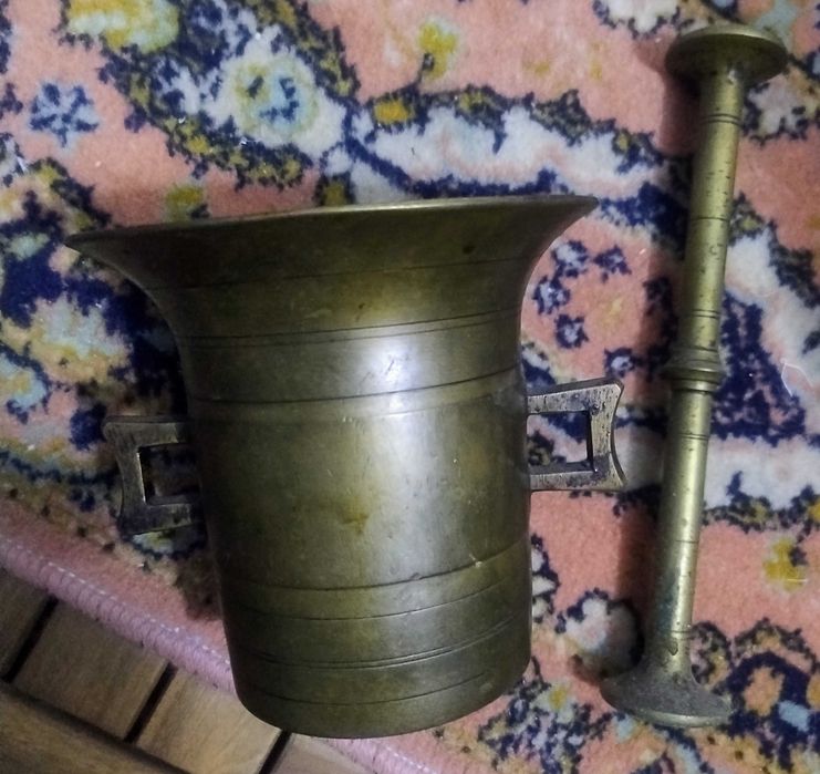 Mojar cu pistil, tigaie noua