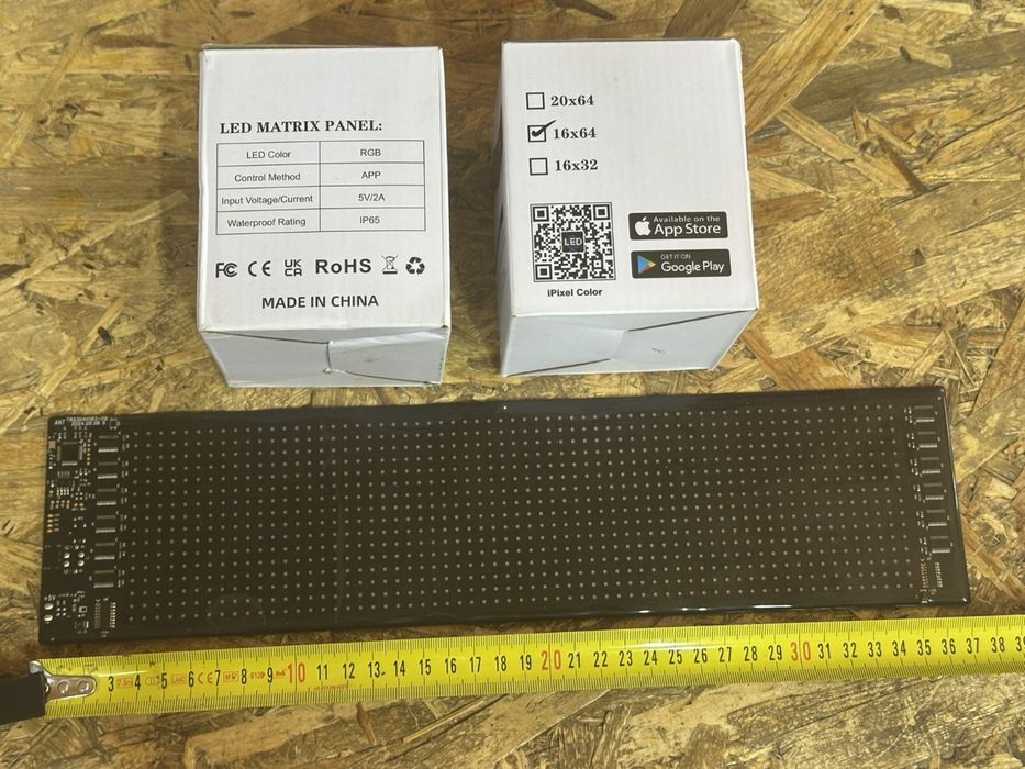 Led Auto Matrix Camion Moto Display Text