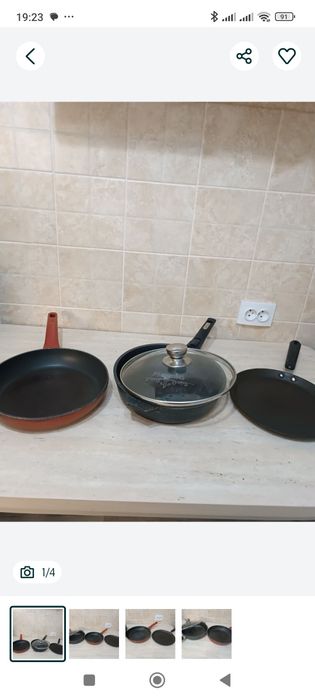 Продам сковородки в хорошем состоянии