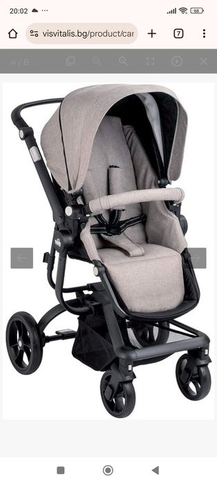 Детска количка 3 в 1 Cam Taski Sport - зимен, летен и кош за кола +др