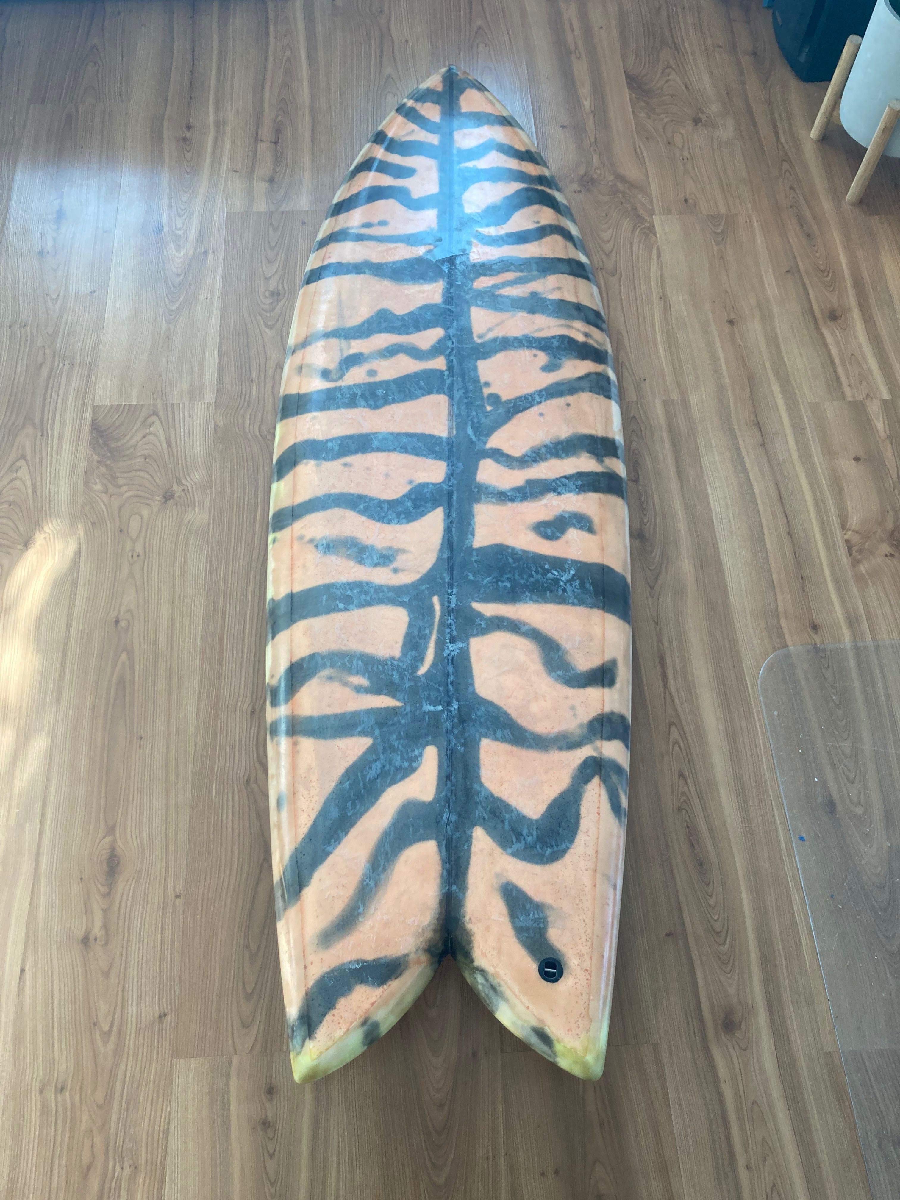 Сърф Дъска, Ретро фиш 5'10 / Retro Fish Surfboard