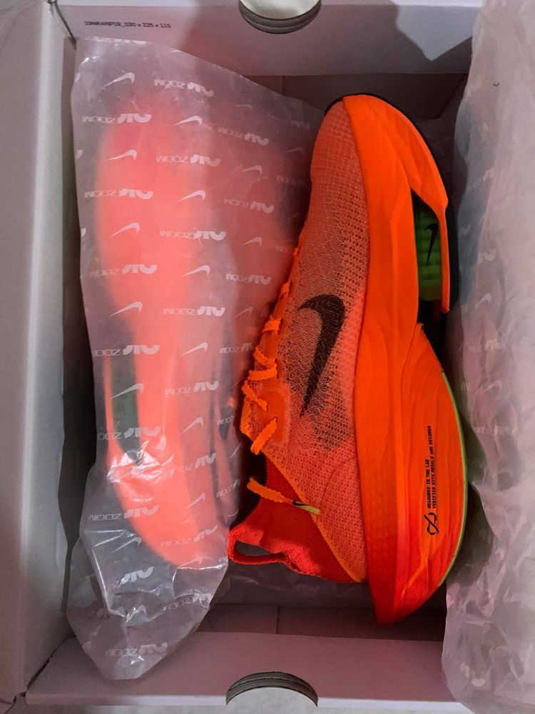 Nike alpha fly next %2 men‘s orange маратонки