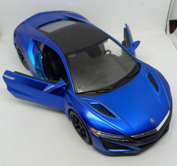 macheta Acura NSX, albastru, Maisto 1/24, stare bună de păstrare