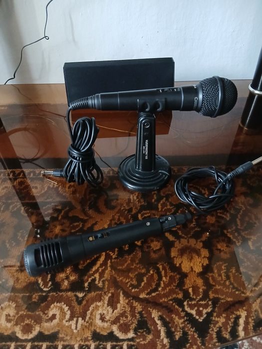 Микрофоны рабочие.