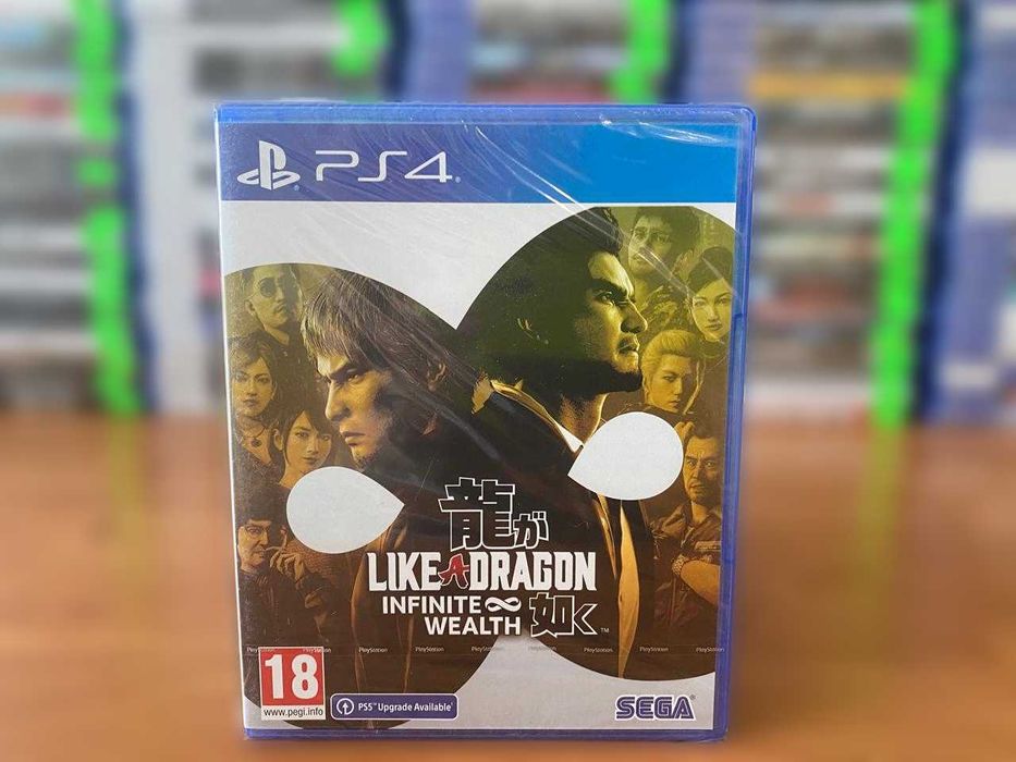 Новый Like a Dragon: Infinite Wealth PS4/PS5 Большой Выбор Игр