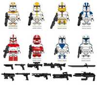 Set 8 Minifigurine tip Lego Star Wars cu Clone Troopers Pack5