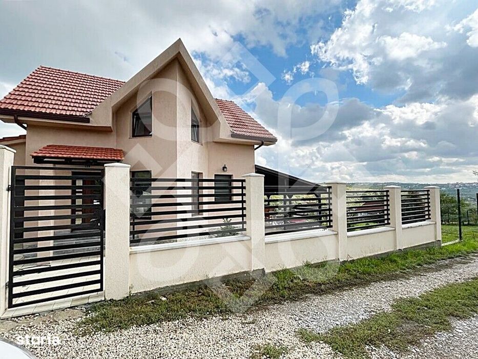 Casa moderna cu priveliste superba in Saldabagiu de Munte