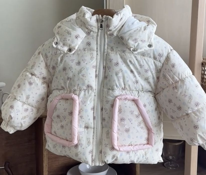 Ново дебело зимно яке за момиче 12/18 м