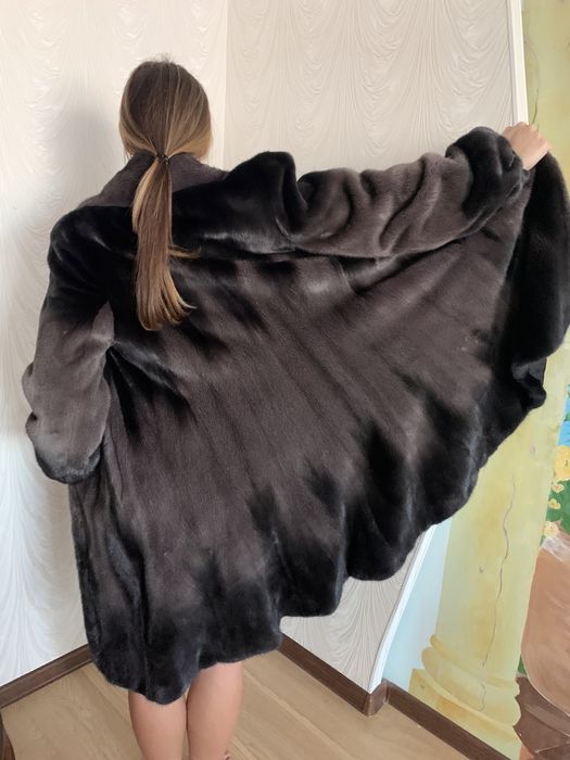 Норковая шуба, состояние отличное