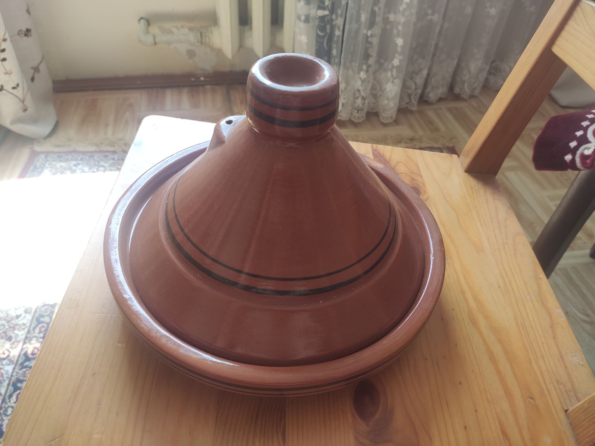 Тажин керамический , диаметр 30 см, производства Марокко