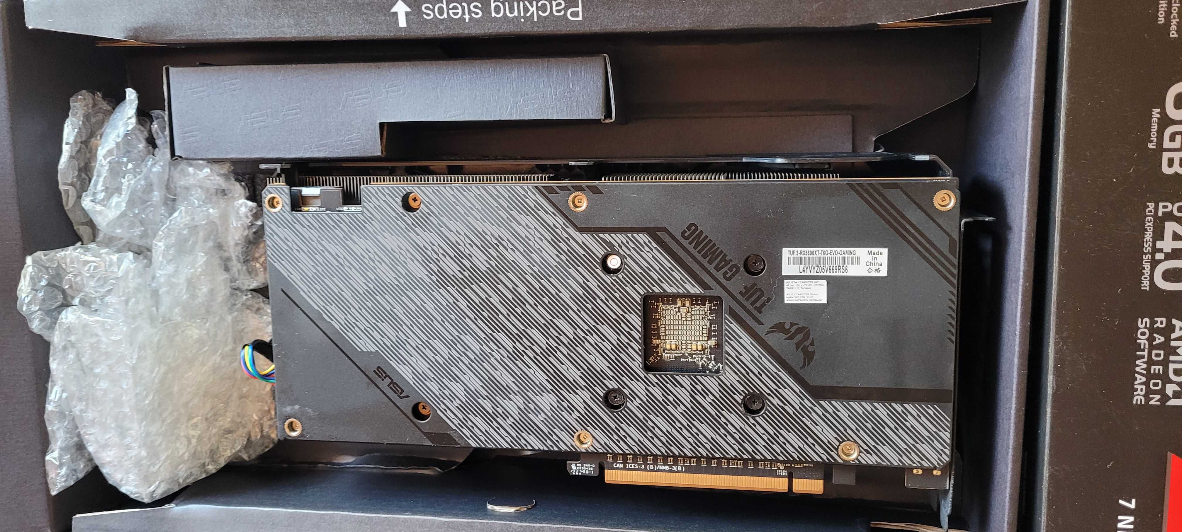 Placa video ASUS TUF Gaming Radeon RX 5600 XT , 6GB, GDDR6 , pcie 4.0