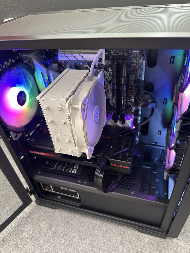 Геймърски компютър Ryzen 5600, RX7600XT, 16RAM, 512GB NVMe