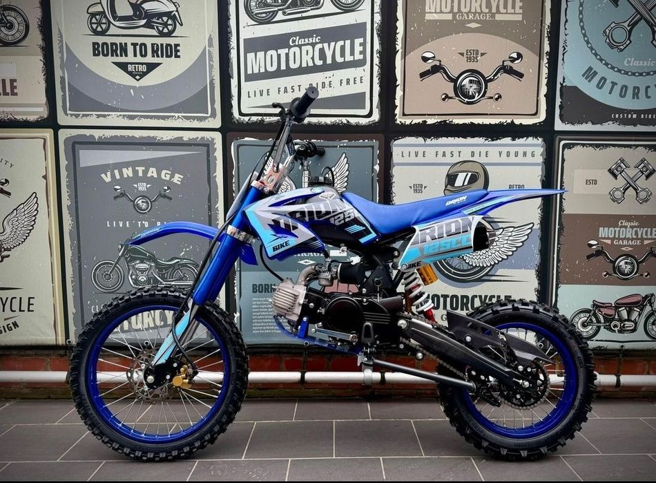 Moto-cross 125cc 14/17 Motocicleta adolescenti și adulti