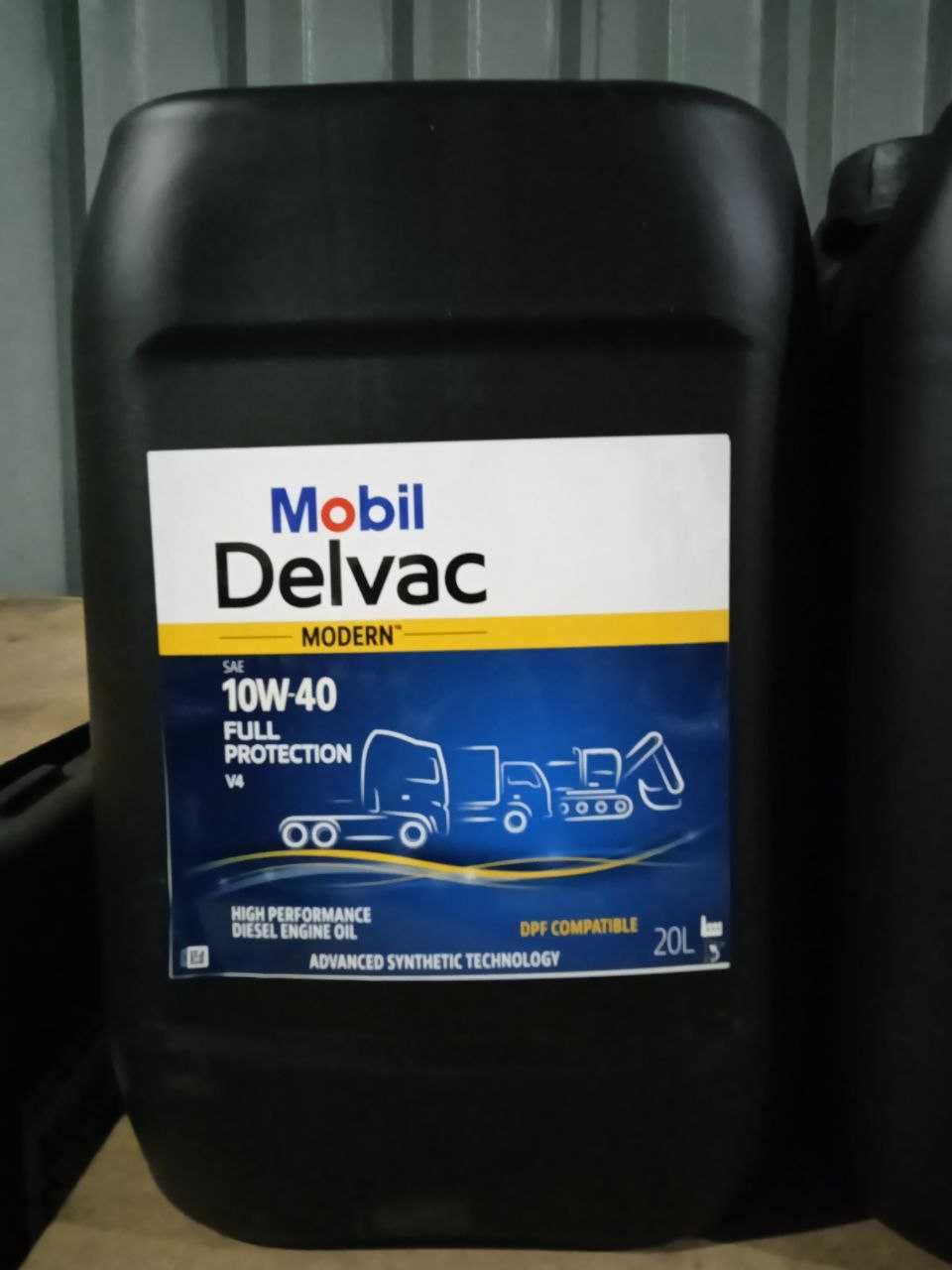 Моторное масло Mobil Delvac Modern 10w40 Full Protection