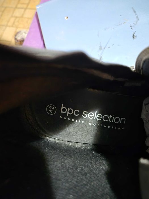 Ghete / Botine dama BPC Selection, piele intoarsa, 42, folosite