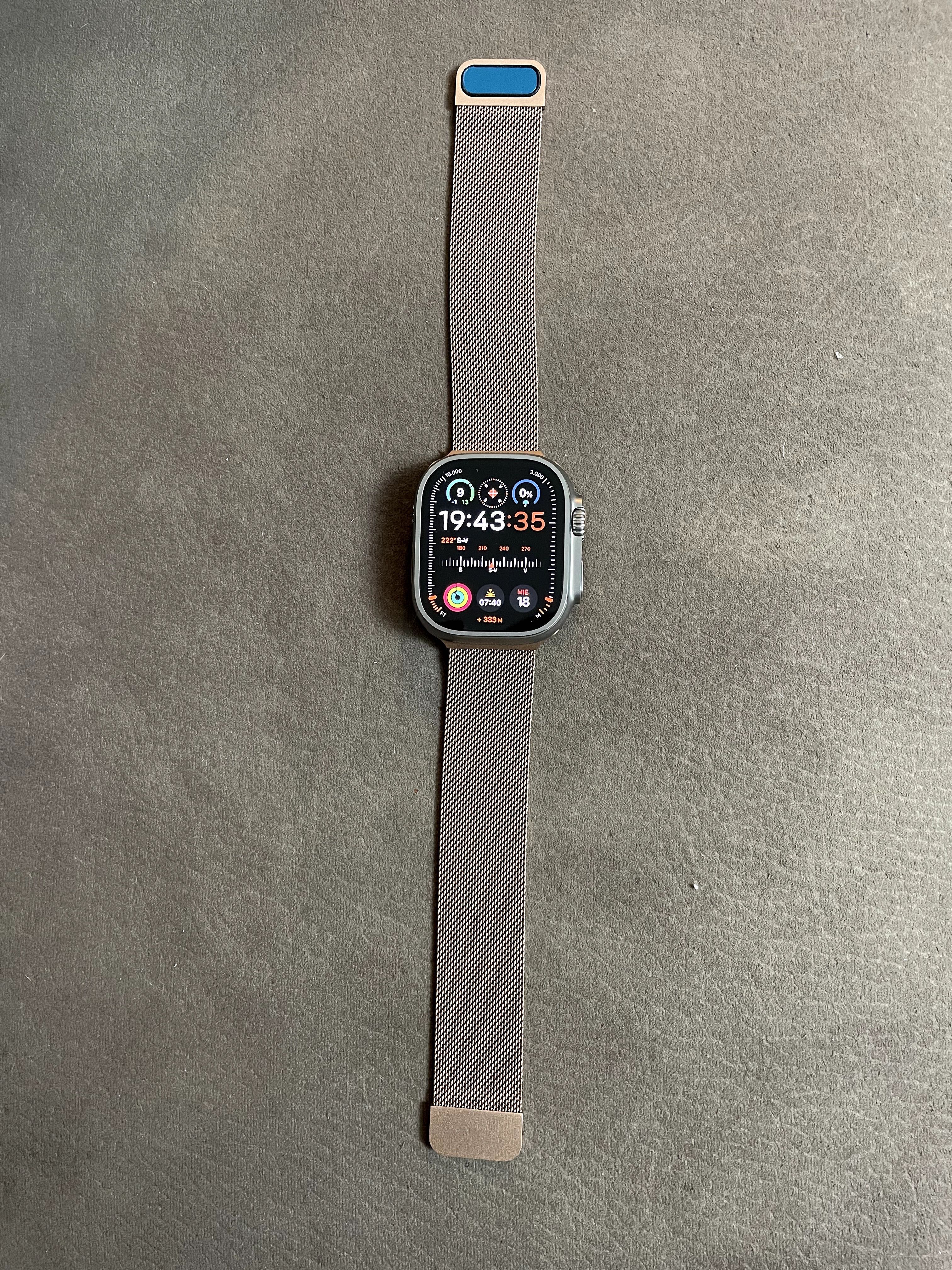 Curea Apple Watch Milanese Loop 42/44/45/49 mm diverse culori