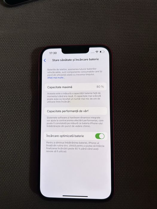 Vând iphone 13 in stare foarte bună.