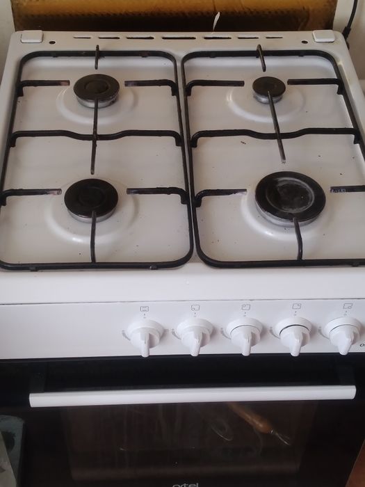 Газ плита+вытяжка