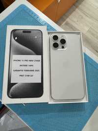 iPhone 15 Pro Max 256gb White Neverlock/Garantie