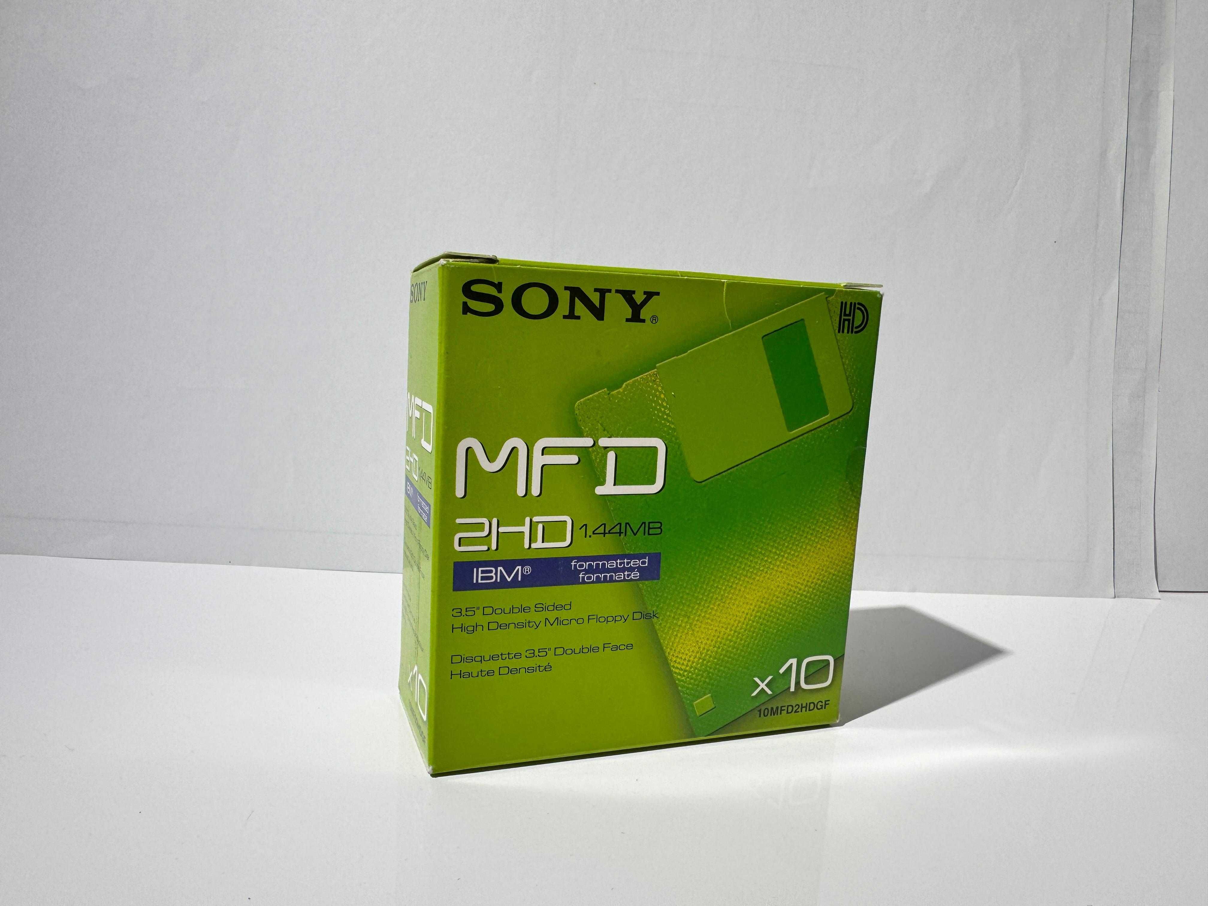 Flopy  Discuri SONY  3.5" 2HD 1.44Mb - Noi.