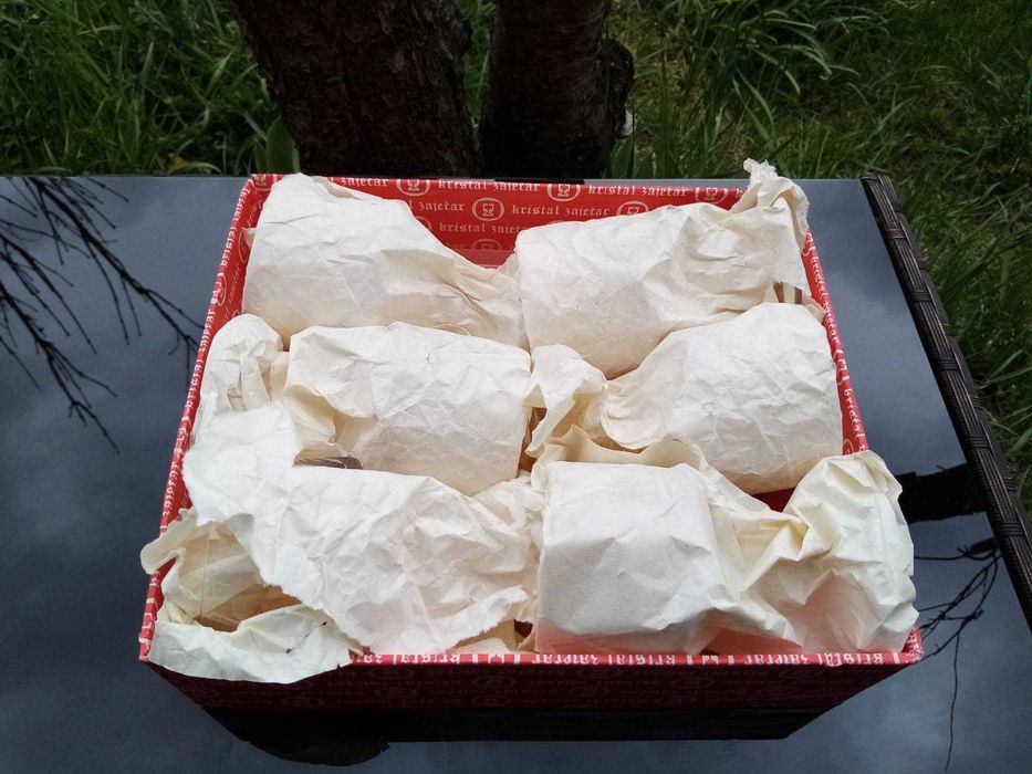 Кристален сервиз за шам.панско - Югославия - нов !