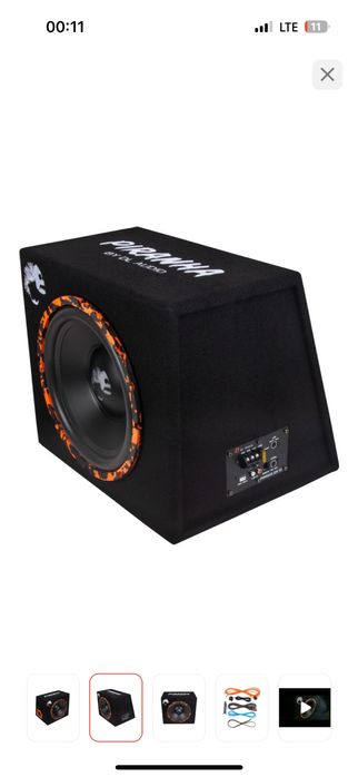 Сабвуфер Дл Аудио Пиранья 12а ес