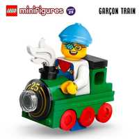 Лего минифигурка "Train kid"