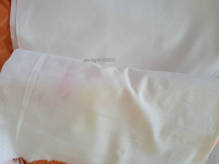 Плат бял 2,70 м, ширина 0,80 м