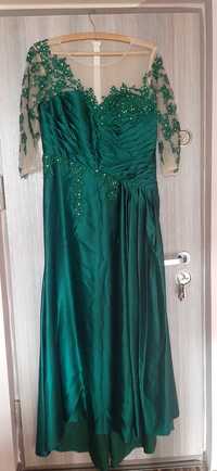 Vând rochie de ocazie/elegantă verde smarald