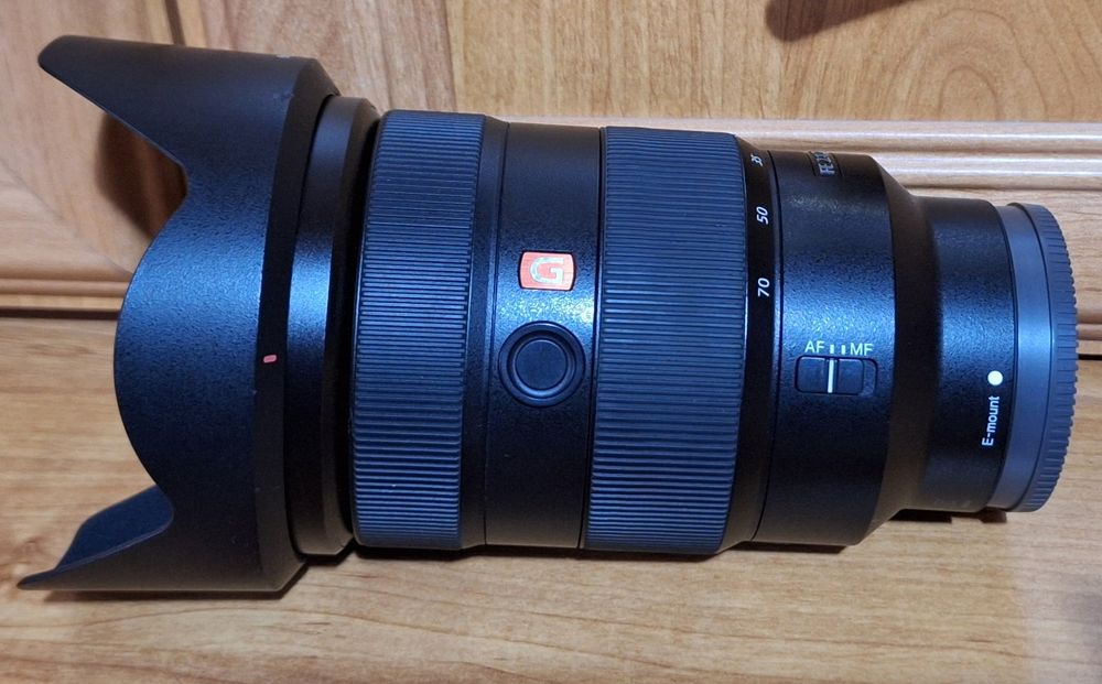 Obiectiv Sony FE 24 70 F2.8 GM ful frame E mount  pt A7 III  IV  a6500