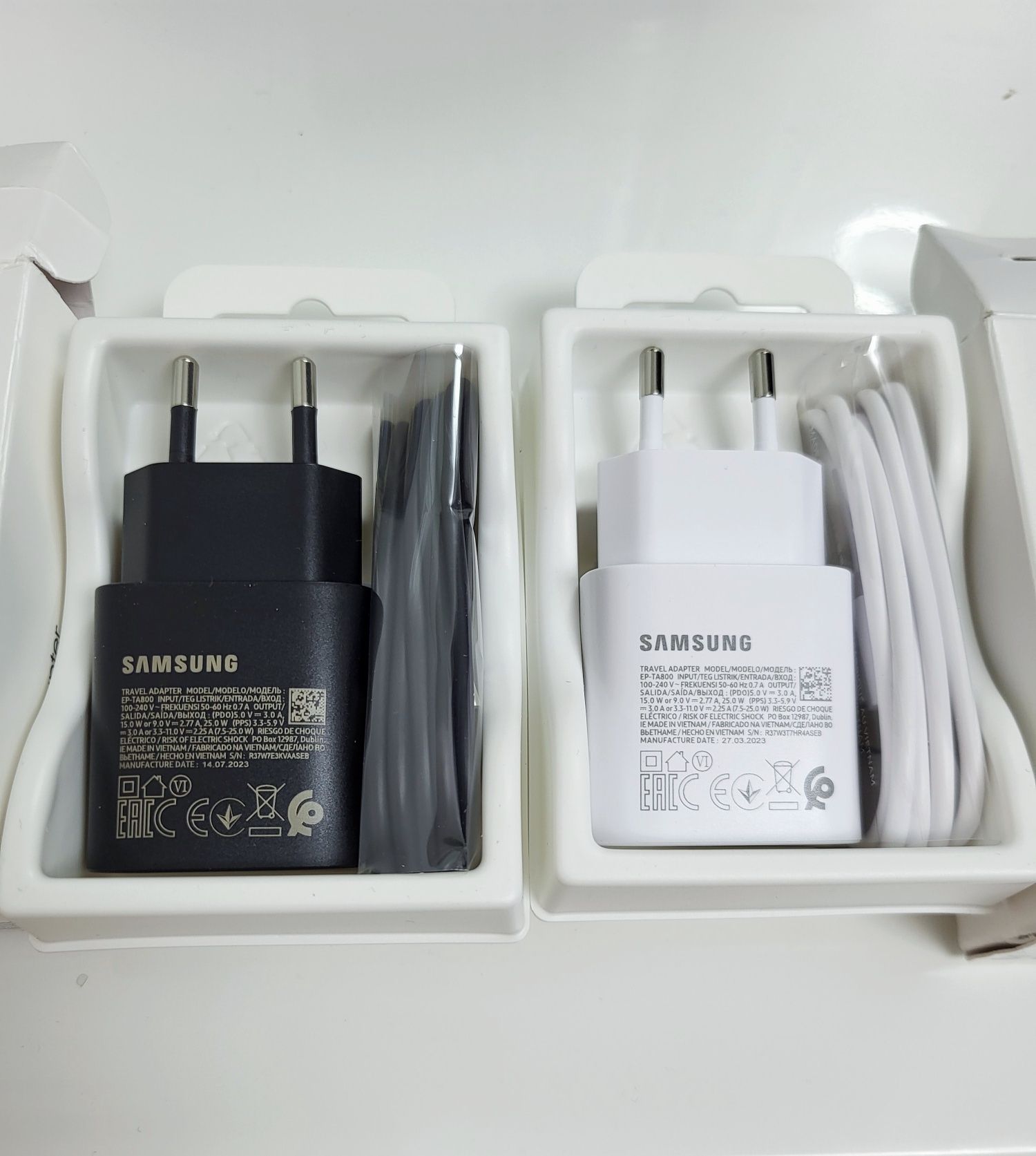 Încărcător Samsung 25W super fast charging NOU Type-C