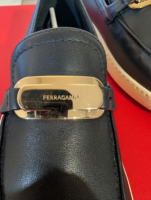 Ferragamo Shoes for Women New VARA buckle slip on 26CM/reducere 50%!