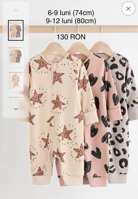 Next Baby Salopete diverse marimi, noi