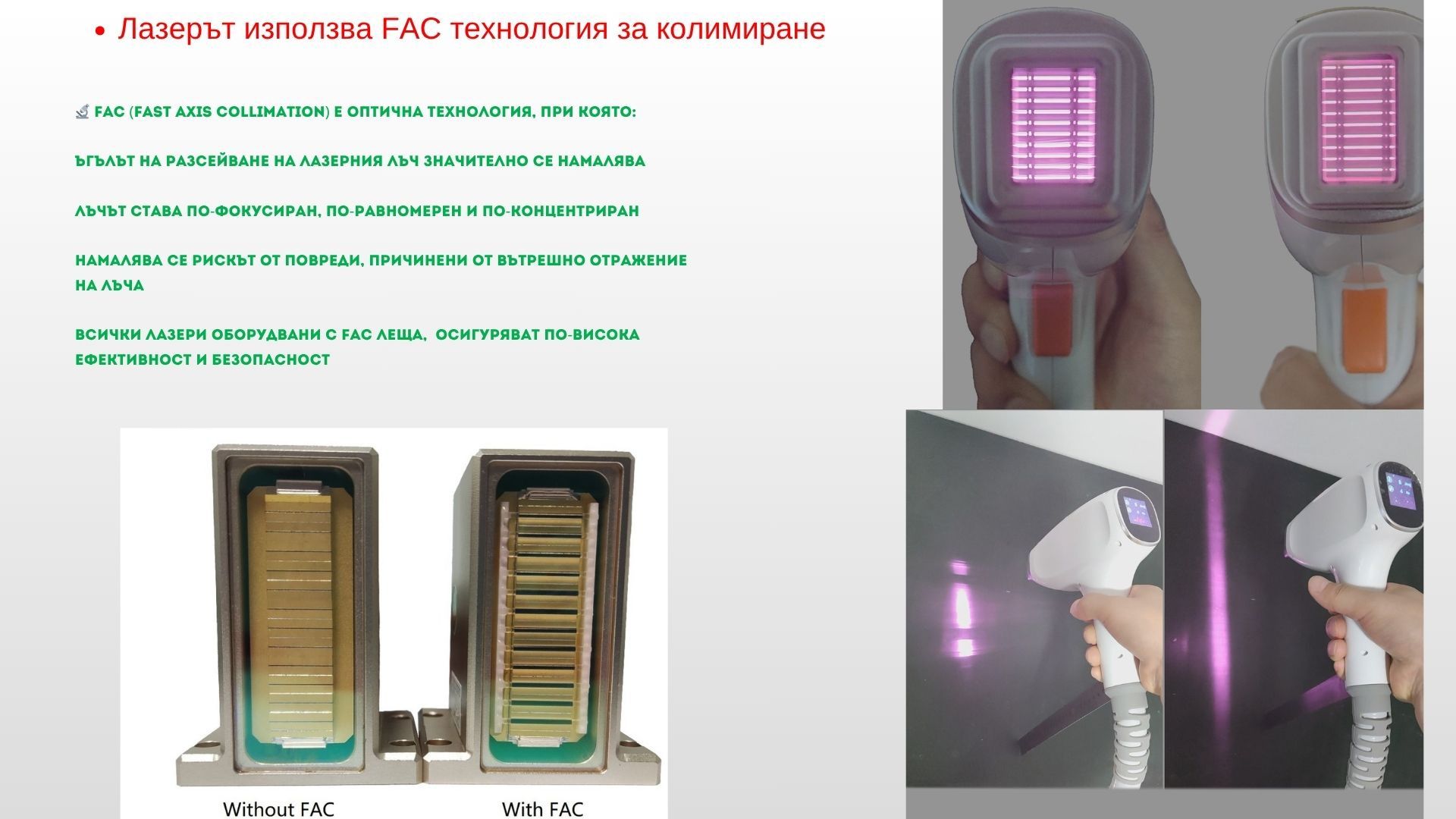 Gita pro апарат за лазерна епилация