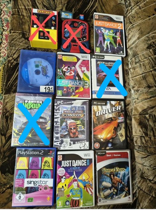 Lot jocuri diferite platforme