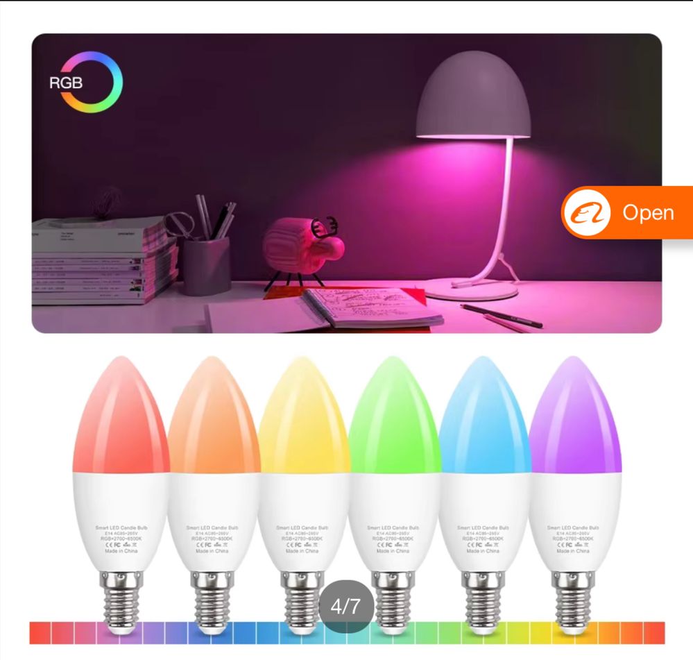 Продам умные лампочки SMART BULB