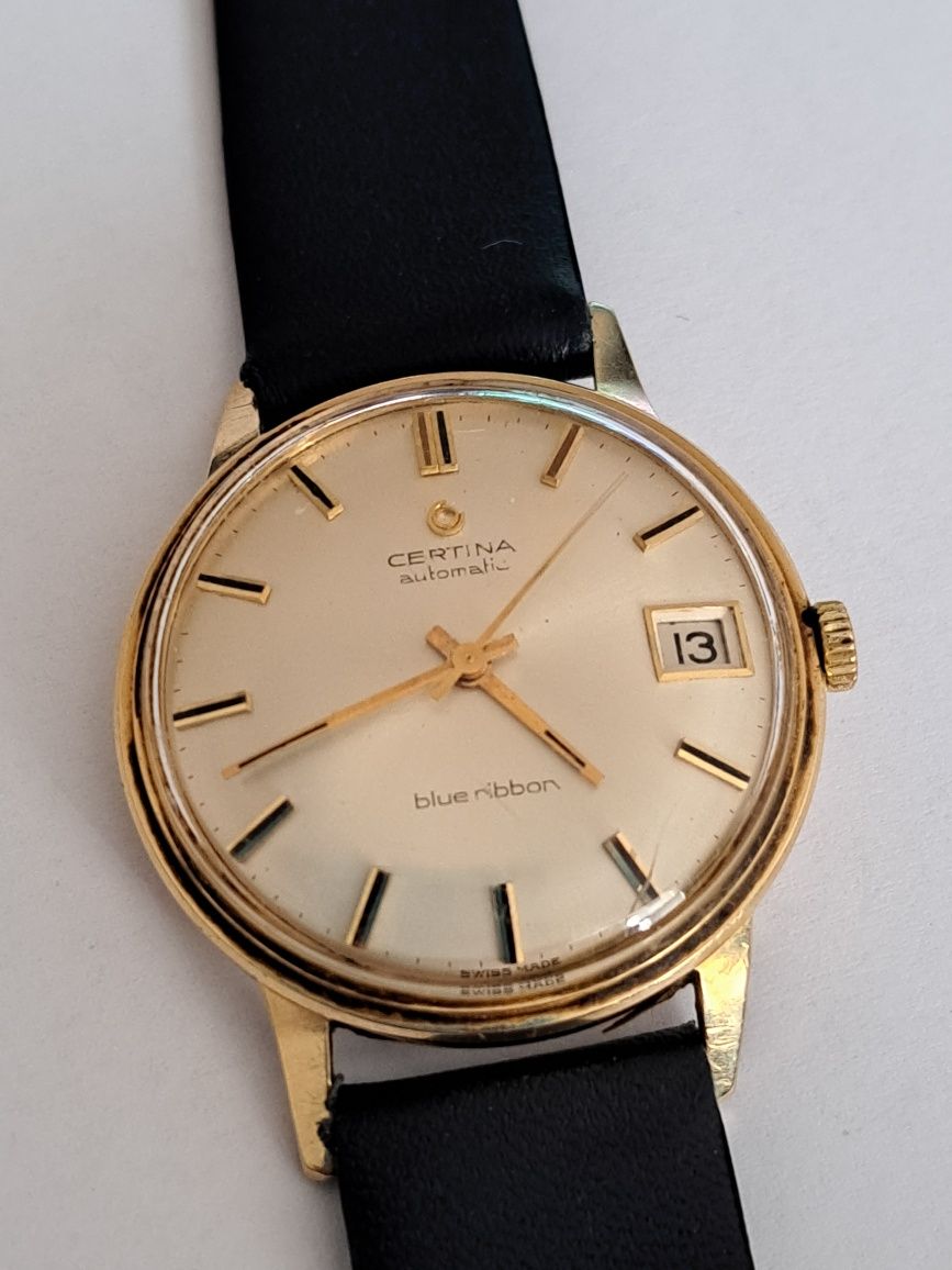 Ceas de Aur 14 K Certina Blue Ribon Automatic