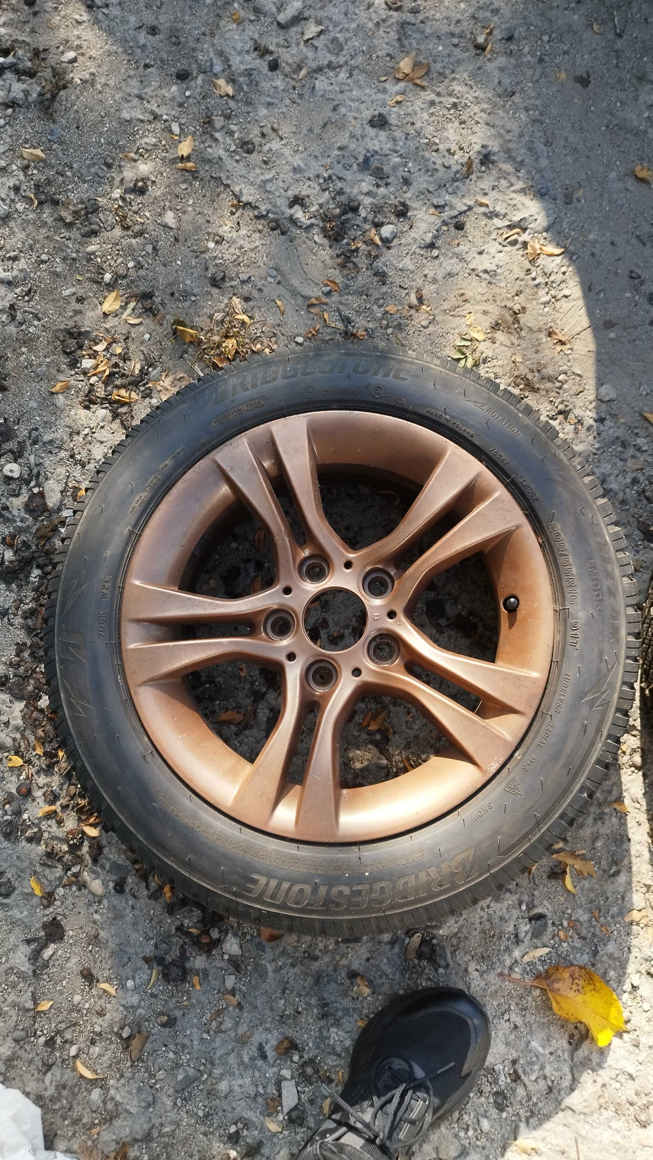 4бр. Джанти 16 със зимни гуми за БМВ / djanti 16 Sus zimni gumi za BMW