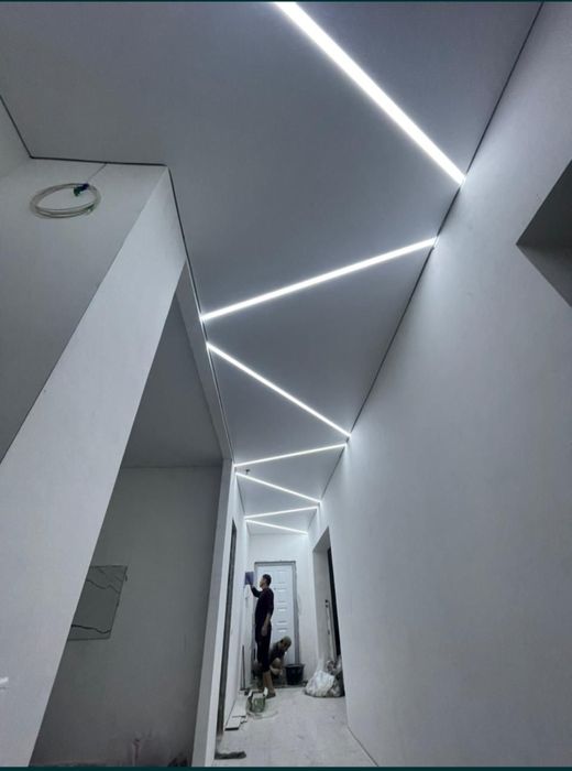 Натяжной потолок сделаем красиво. Каспи рассрочка