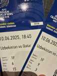 Uzbekistan vs Qatar oyiniga bilet sotiladi