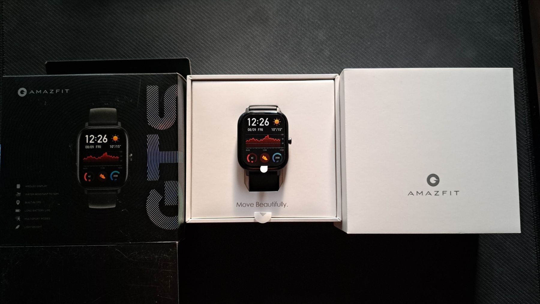 Часовник smartwatch Amazfit GTS  Obsidian Black