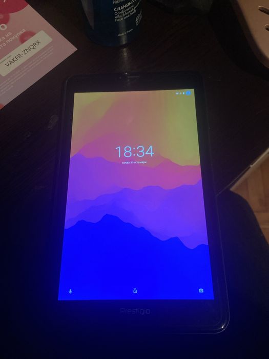 Таблет Prestigio - Grace 5778, 4G, Black