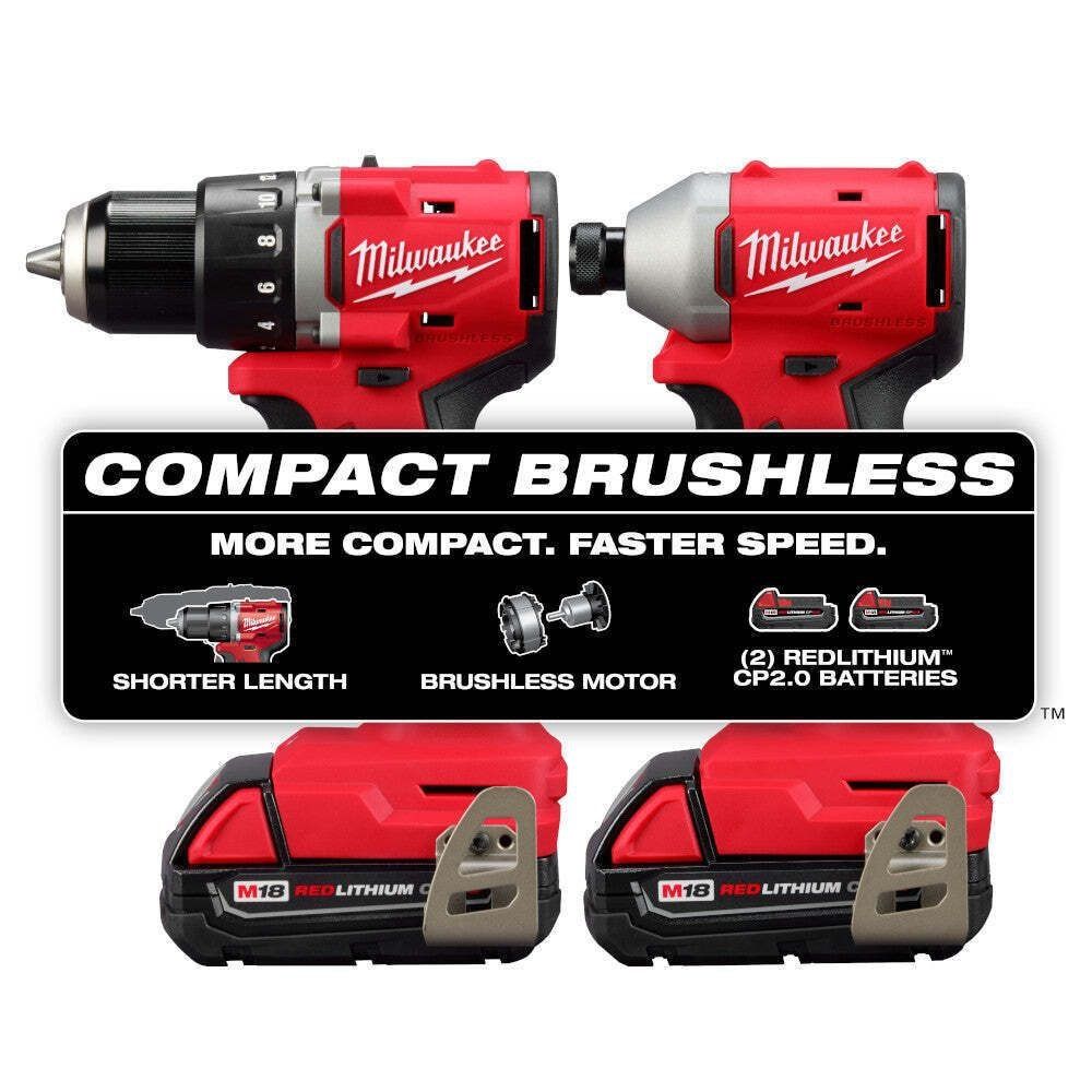 Milwaukee M18 набор компактных шуруповёртов .НОВИНКА!!!